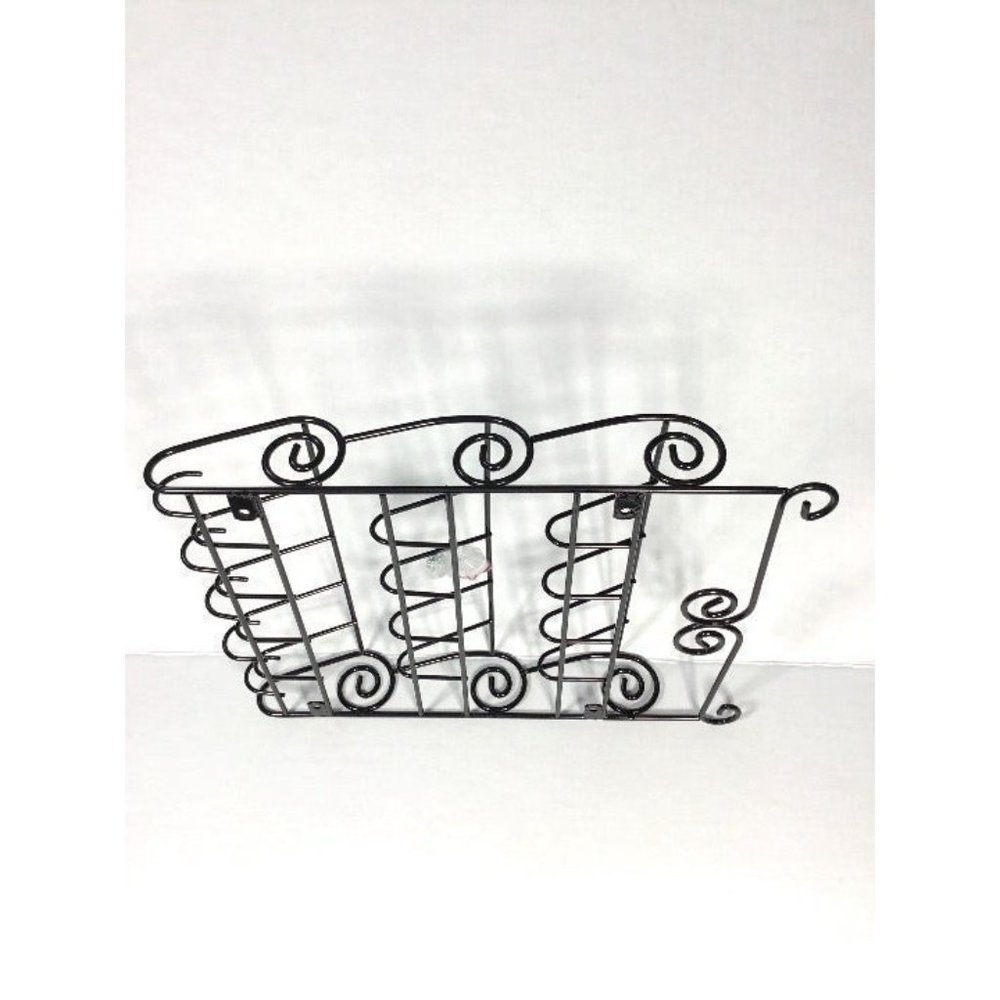 3-Tier Letter Rack with 5 Key Hooks - Picture 9 of 11